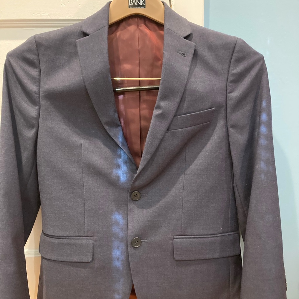 👦 Looking Sharp! Joseph Abboud Boys Navy Suit - Jacket 14 / Pants 14H  👦